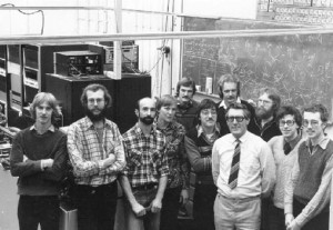 Figure 1. University of Amsterdam group, highly involved in more fundamental mass spectrometric research, particularly in gas phase ion chemistry, ion physics and ionization processes. The group was headed and inspired by Nico Nibbering, one of the past NVMS chairmen.